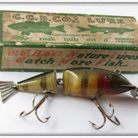 Creek Chub Perch Wigglefish In Correct Box 2401