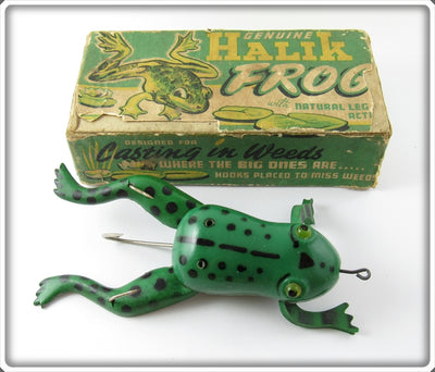 Halik Mechanical Frog In Correct Box