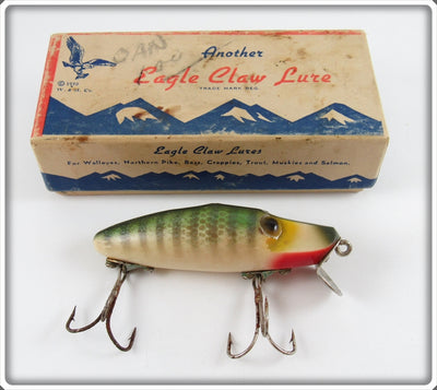 Vintage Wright & McGill Eagle Claw Perch Hijacker Lure In Box