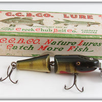 Creek Chub Natural Perch Baby Jointed Pikie Lure In Box 2701