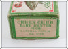 Creek Chub Natural Perch Baby Jointed Pikie In Box 2701