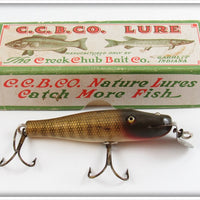 Vintage Creek Chub Pikie Finish Baby Pikie Lure In Box 900
