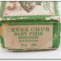 Creek Chub Rainbow Baby Pikie In Box 908