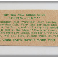 Creek Chub Rainbow Fire Baby Pikie In Box 931