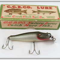 Vintage Creek Chub Silver Shiner Baby Pikie Lure In Box 903
