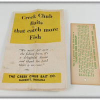 Creek Chub Silver Shiner Pikie In Box 703