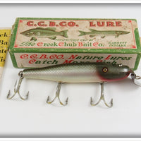 Vintage Creek Chub Silver Shiner Pikie Lure In Box 703 