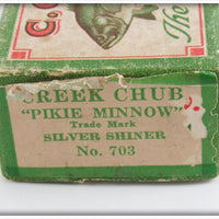 Creek Chub Silver Shiner Pikie In Box 703