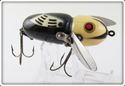 Heddon BWH Black White Head Crazy Crawler