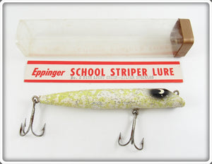Eppinger Light Green Silver Speckles School Striper Lure In Tube
