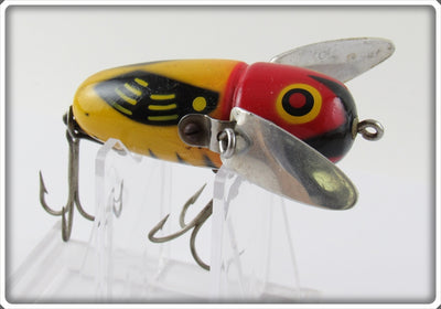 Heddon YRH Yellow Red Head Crazy Crawler