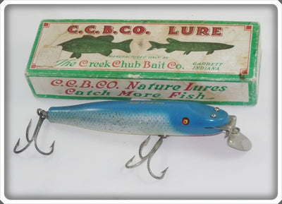 C.C.B. CO Creek Chub Blue Flash Husky Pikie In Box 2334