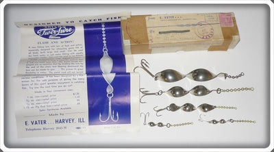 E Vater Harvey, ILL Twir Lure Set In Mailing Box