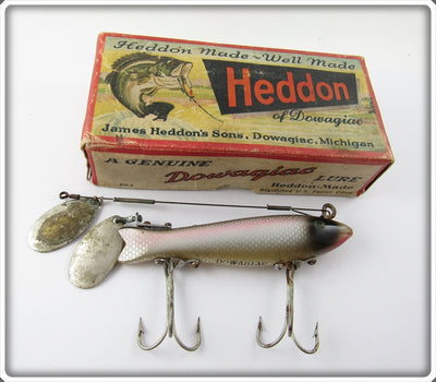 Heddon Shiner Scale Dowagiac Spook In Correct Box 9100 P