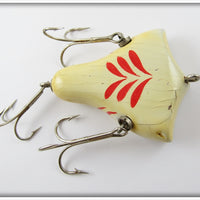 Howe's Red & White Vacuum Bait In Tin