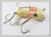 Howe's Red & White Vacuum Bait In Tin