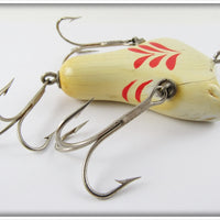 Howe's Red & White Vacuum Bait In Tin