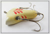 Howe's Red & White Vacuum Bait In Tin