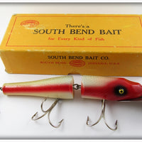 Vintage South Bend Allen Stripey 960 RSF Giant Jointed Pike Oreno Lure