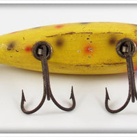 Creek Chub Uncatalogued Yellow Spotted Tack Eye Husky Injured Minnow 3514 Special