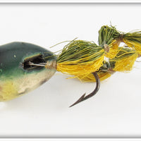 Phillips Green Pop N Kick Fly Rod Frog