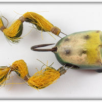 Phillips Green Pop N Kick Fly Rod Frog