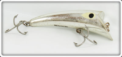 Vintage Heddon Nickel Plate Chrome Magnum Hedd Plug 8850 NP