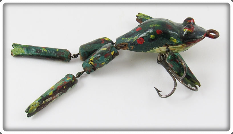 Folk Art Jointed Frog