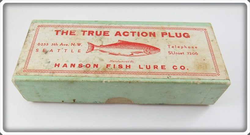 Hanson Empty Box For Silver Salmon Plug