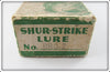 Shur Strike Empty Box For Red & White Baby Bass Oreno