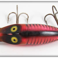Heddon Spook Glow Red & Black Shore River Runt 9110 SG-XLB