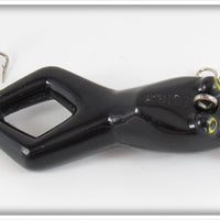 Vintage Sporting Industries Black Genuine Judas Frog Lure