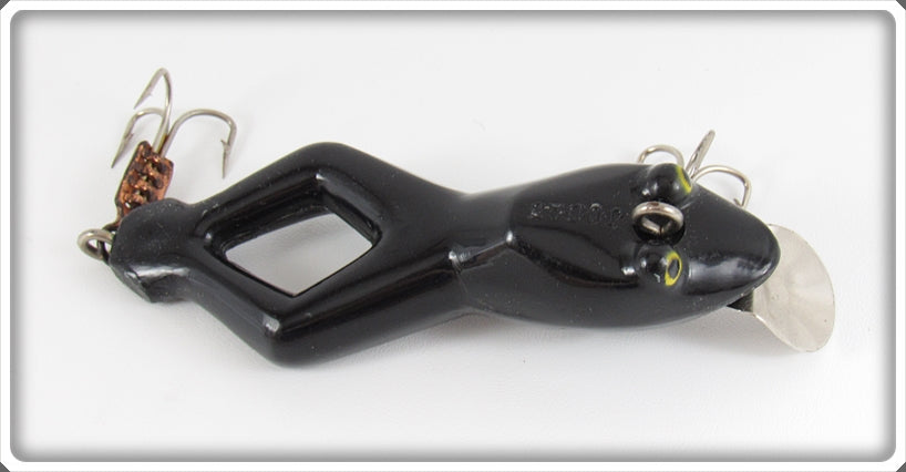 Vintage Sporting Industries Black Genuine Judas Frog Lure