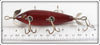Heddon Blended Red 150 Dowagiac Minnow In Box 154