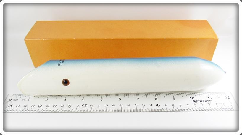 Vintage South Bend Blue & White Zane Grey Teaser In Box 981 Z