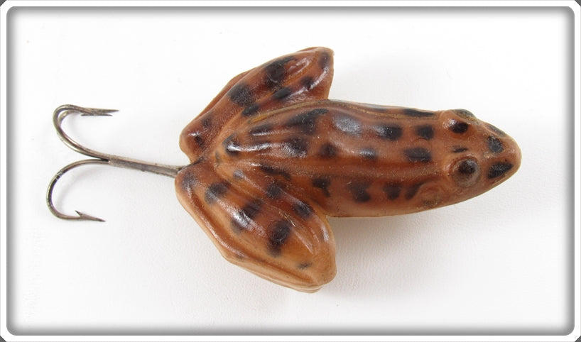 Vintage FS Burroughs Brown Croaker Frog Lure