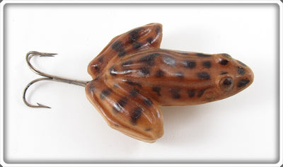 Vintage FS Burroughs Brown Croaker Frog Lure