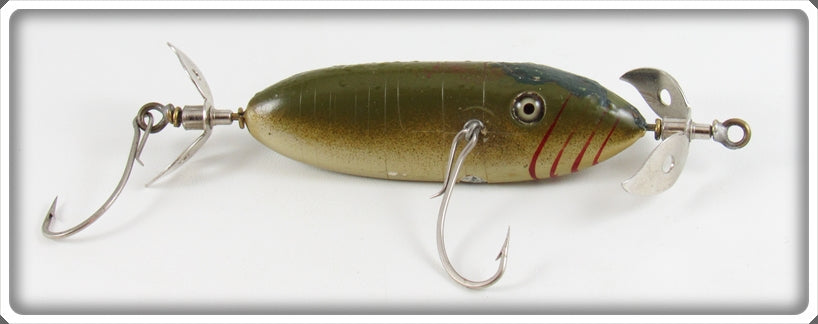Vintage J. L. Clark Midget Flat Body Expert Minnow Lure