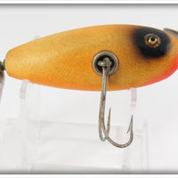 Creek Chub Fluorescent Orange Baby Injured Minnow Lure 1600 Special