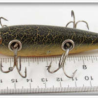 Heddon Green Crackleback 150 Dowagiac Minnow
