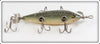 Vintage Heddon Green Crackleback 150 Dowagiac Minnow Lure 