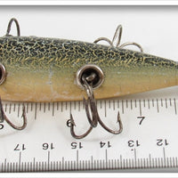Heddon Green Crackleback 150 Dowagiac Minnow