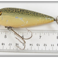 Heddon Green Crackleback 300 Surface Minnow