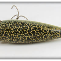 Heddon Green Crackleback 300 Surface Minnow