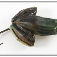 Vintage FS Burroughs Green Croaker Frog Lure