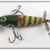 Charmer Minnow Co Green & White Charmer Minnow