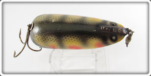 Vintage Lauby Black Scale Red Spots Wonder Spoon Lure 