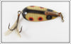 Vintage Lauby Black & Red Spots Wonder Spoon Lure