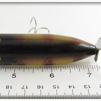 Heddon MG Golden Black Muskie Magnum Torpedo