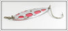 South Bend Chrome & Red 5" Musky Sun Spot Spoon